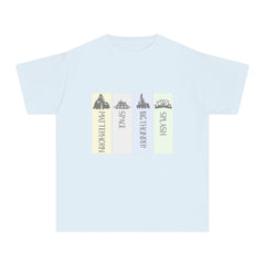 Adventure Awaits Youth Midweight Tee, The Mountains at Disneyland