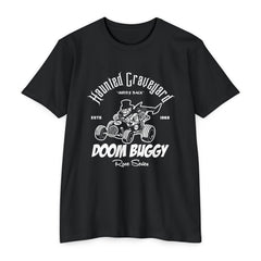 Haunted Graveyard Doom Buggy Unisex T-Shirt