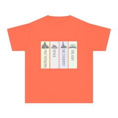 Adventure Awaits Youth Midweight Tee, The Mountains at Disneyland