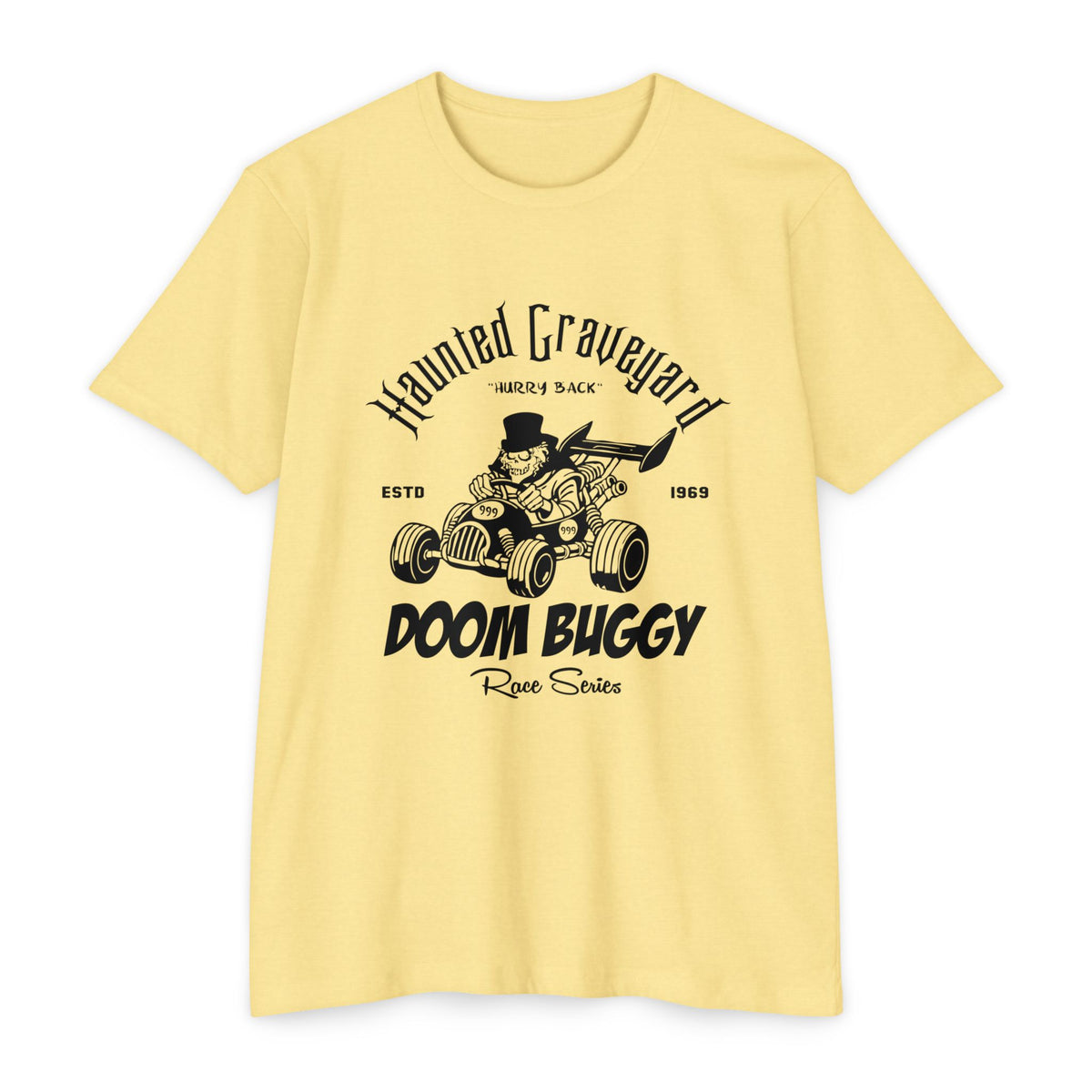 Haunted Graveyard Doom Buggy Unisex T-Shirt