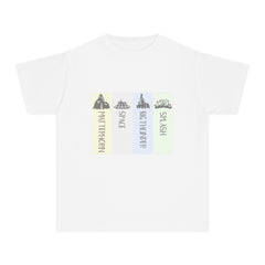 Adventure Awaits Youth Midweight Tee, The Mountains at Disneyland
