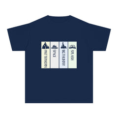 Adventure Awaits Youth Midweight Tee, The Mountains at Disneyland